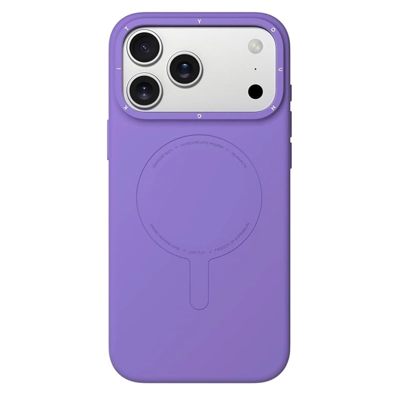 کاور سیلیکون YOUNGKIT مدل Morandi Silicone مناسب برای iPhone 17 ProMax/ 18 ProMax