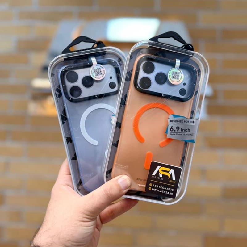 کاور YOUNGKIT مدل Hidden Sand + Camera Control Button مناسب برای iPhone 17 ProMax — تصویر ۸