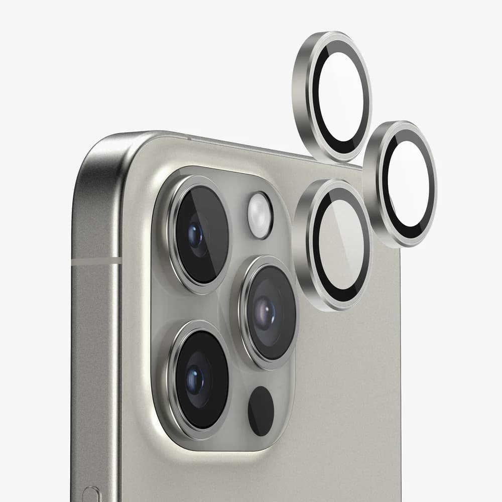 محافظ لنز دوربین مدل رینگی برند KUZOOM مناسب برای گوشی موبایل اپل iPhone 17 Pro/17 Promax — تصویر ۸