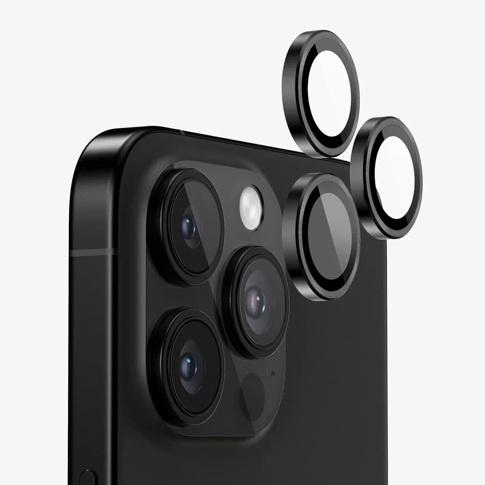 محافظ لنز دوربین مدل رینگی برند KUZOOM مناسب برای گوشی موبایل اپل iPhone 17 Pro/17 Promax — تصویر ۶