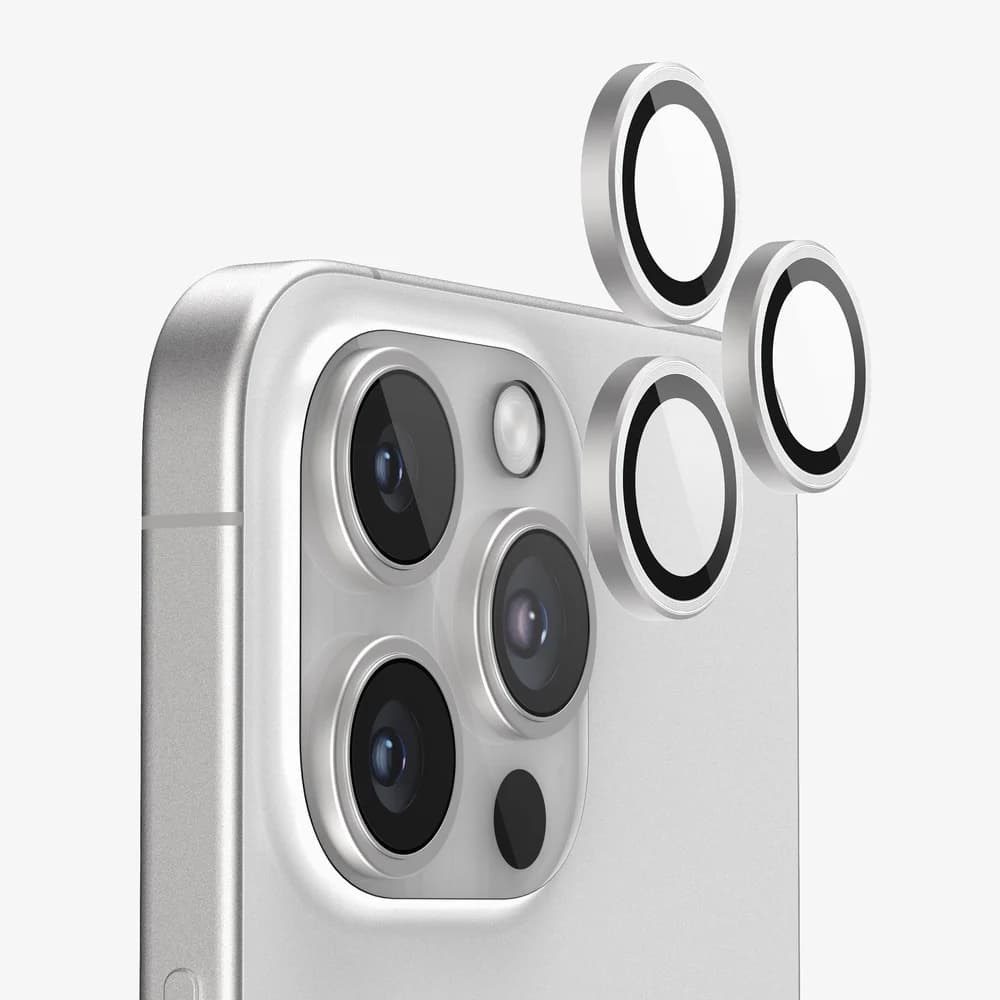 محافظ لنز دوربین مدل رینگی برند KUZOOM مناسب برای گوشی موبایل اپل iPhone 17 Pro/17 Promax — تصویر ۷