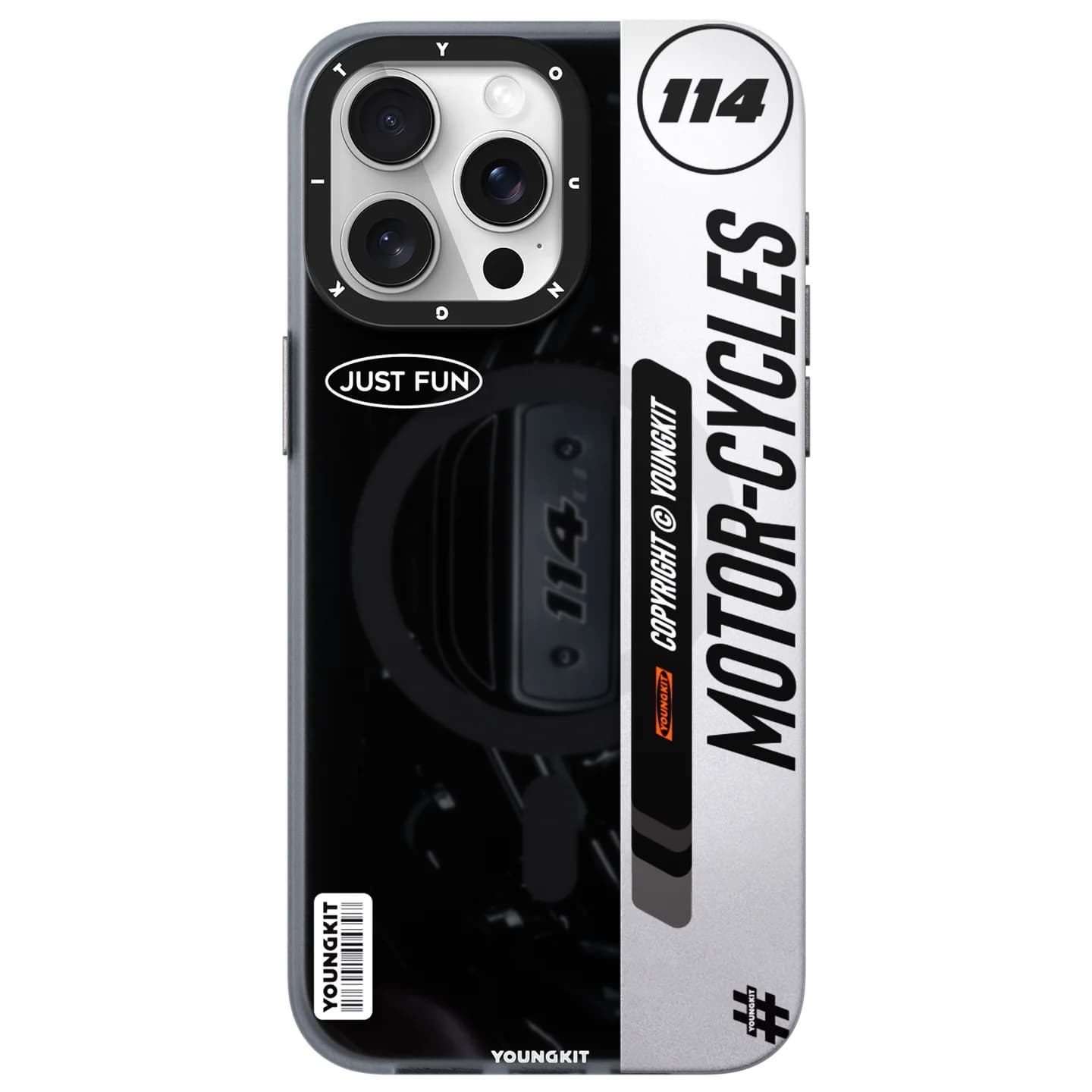 کاور YOUNGKIT مدل Motorcycles-114 مناسب برای iPhone 15 ProMax