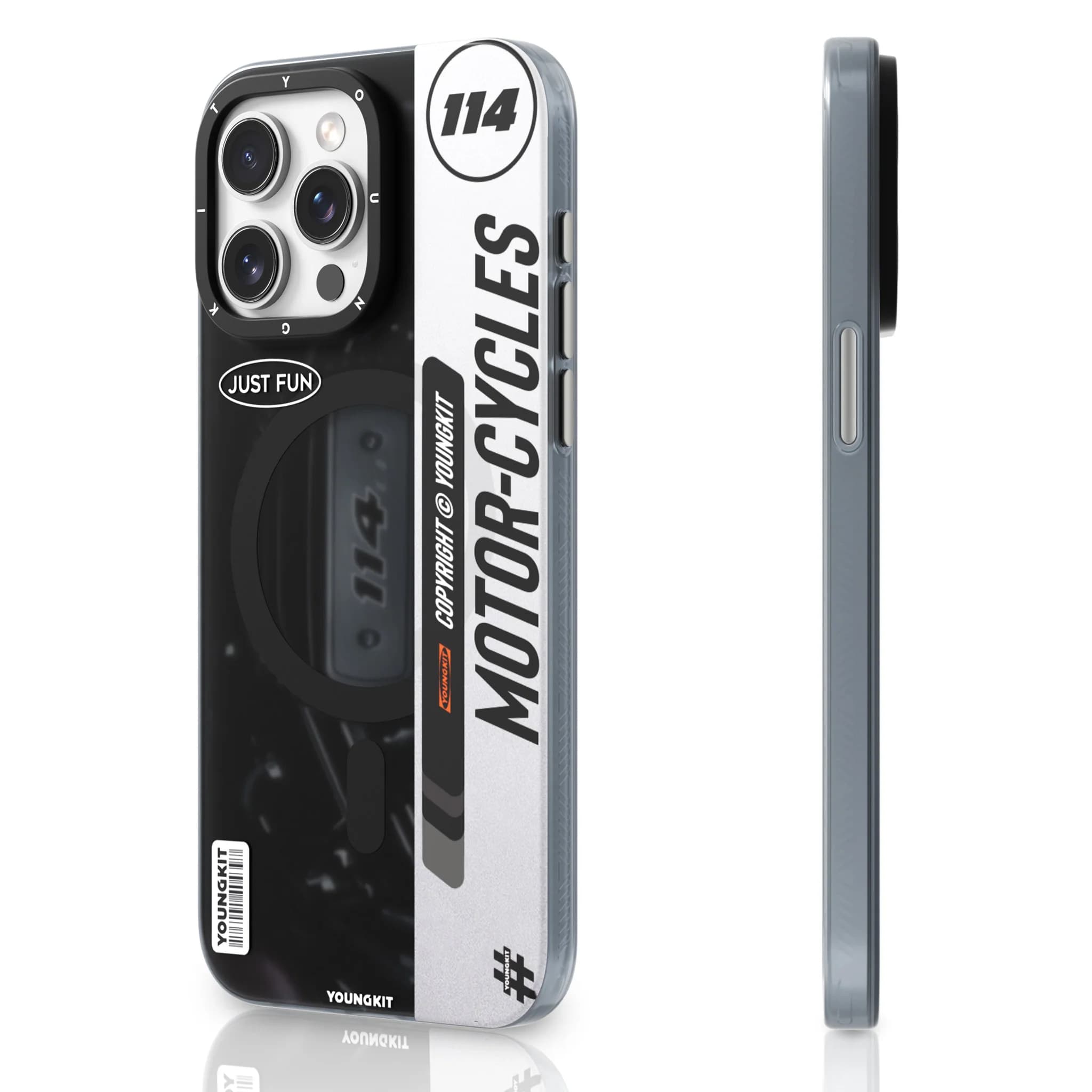 کاور YOUNGKIT مدل Motorcycles-114 مناسب برای iPhone 15 ProMax — تصویر ۸