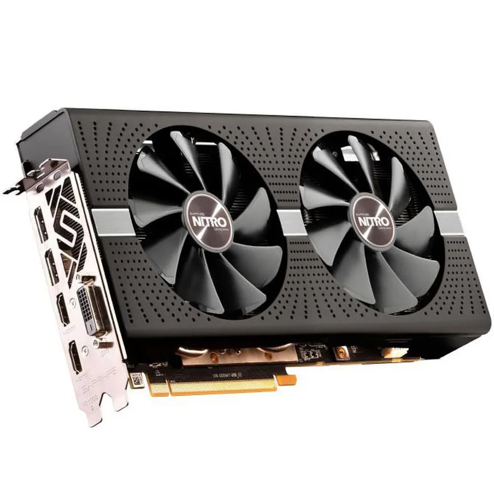 کارت گرافیک سافایر مدل Nitro Plus RX 590 حافظه 8 گیگابایت کارکرده — تصویر ۸