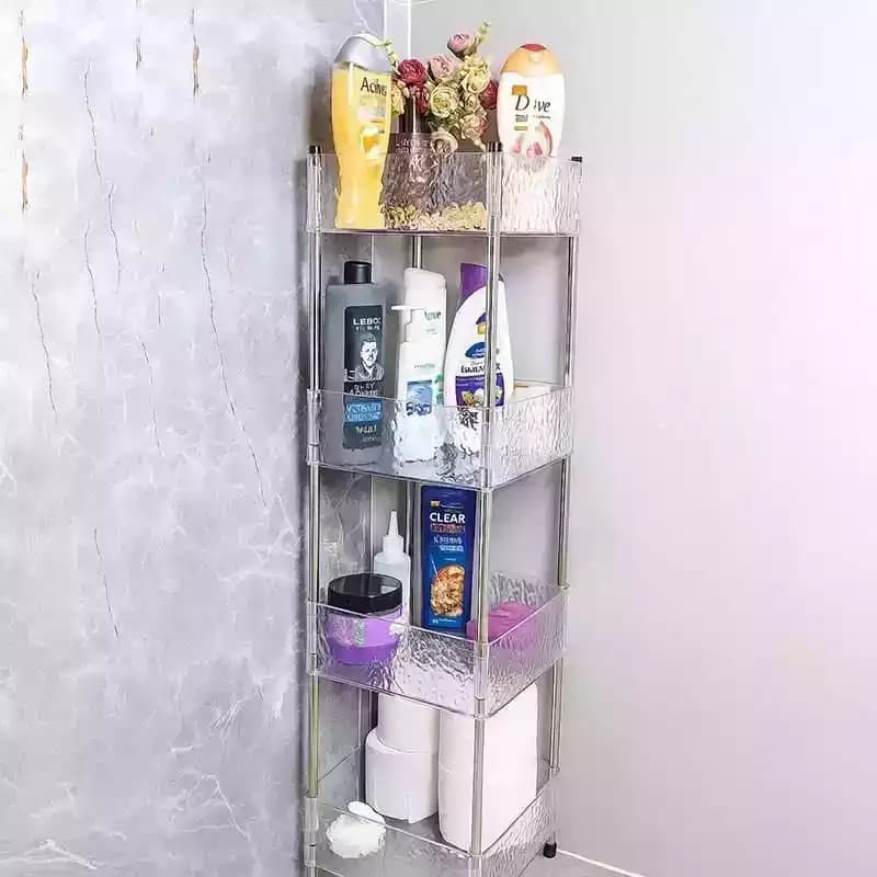 راف کریستالی حمام و آشپزخانه طبقاتی اکرولیک