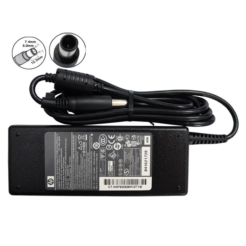 شارژر لپتاپ hp مدل ۱۹V 4.74A سر درشت