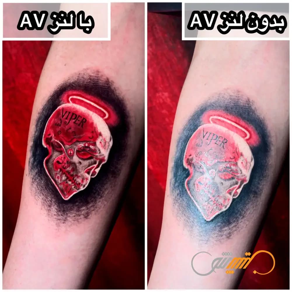 کیت حرفه‌ای عکاسی تتو ای وی AV Tattoo Photography — تصویر ۷