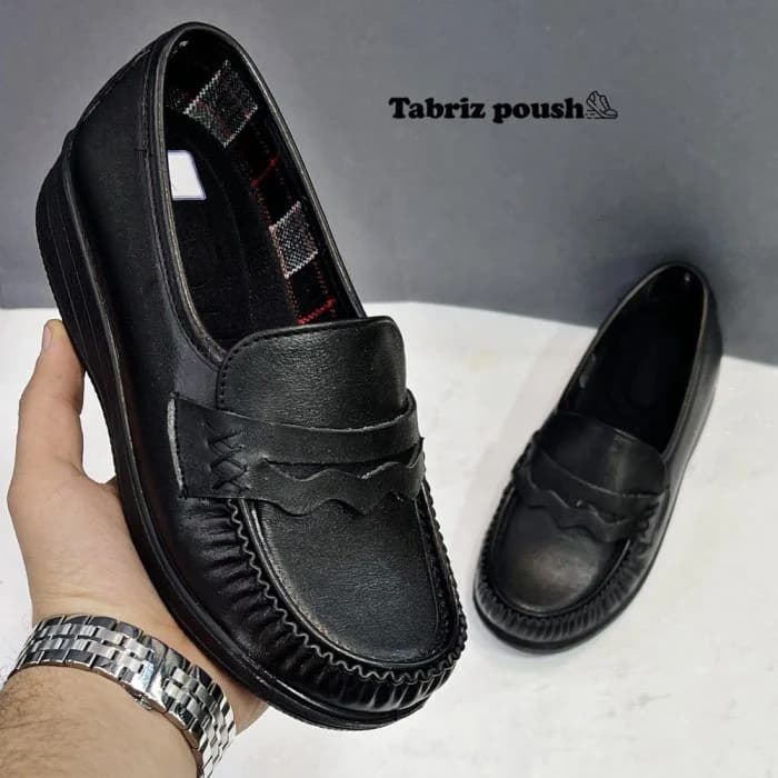 کفش راحتی طبی زنانه زیره تزریق سایز 37 تا 41 مشکی تبریز پوش — تصویر ۷