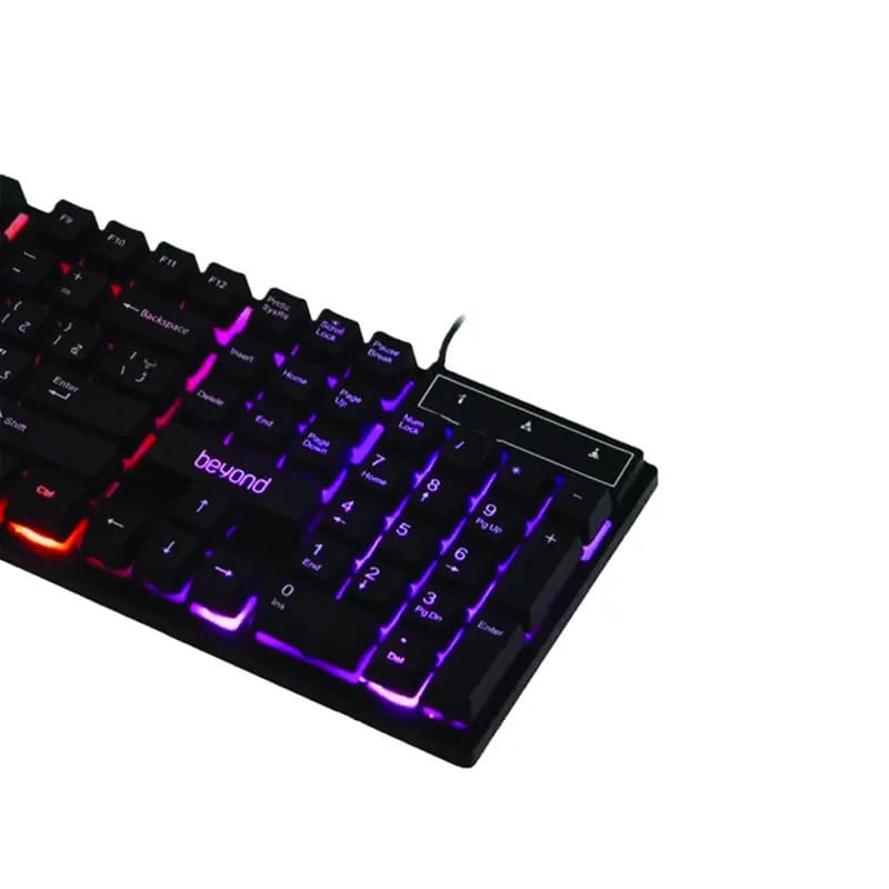 کیبورد بیاند مدل BK-7120 RGB — تصویر ۹