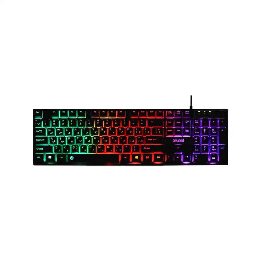 کیبورد بیاند مدل BK-7120 RGB — تصویر ۱۱