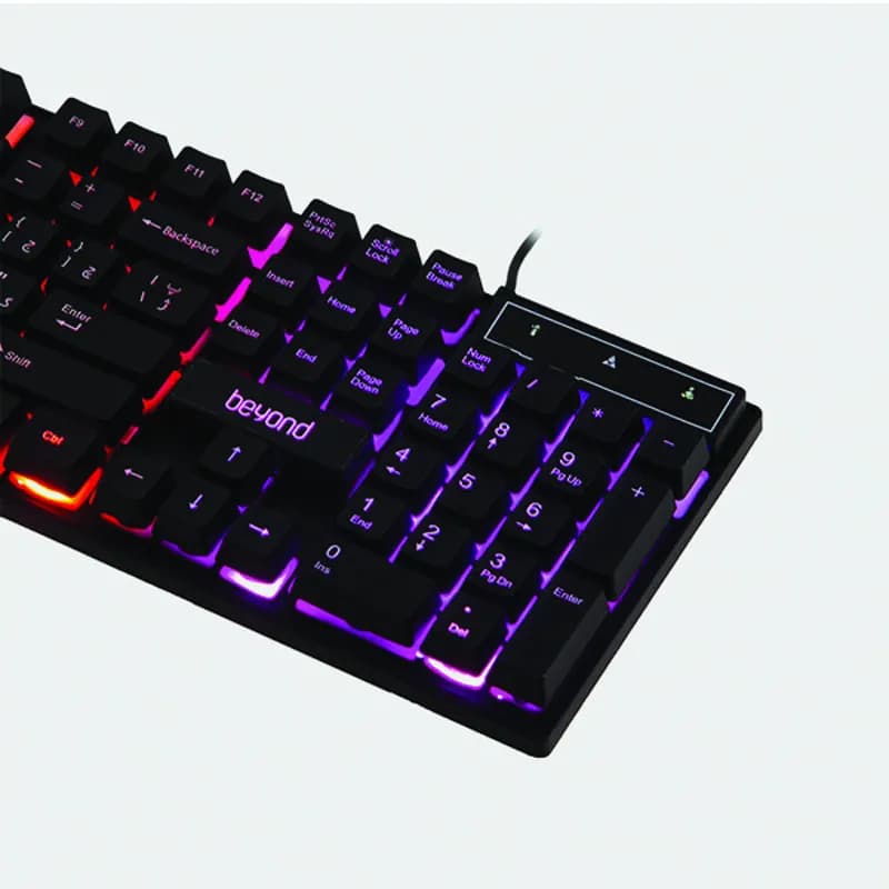 کیبورد بیاند مدل BK-7210 RGB — تصویر ۵