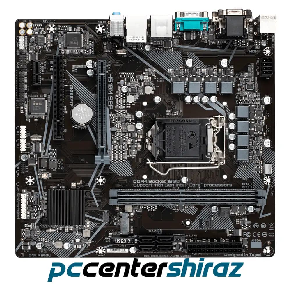 مادربرد GIGABYTE مدل H510M S2P — تصویر ۴