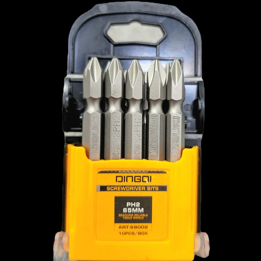 نوک پیچ گوشتی دو سر چهارسو 65 میلیمتر 68002 DINGQI