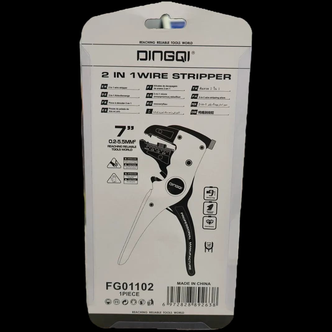 سیم لخت کن کلاغی 7 اینچ DINGQI FG01102 — تصویر ۲