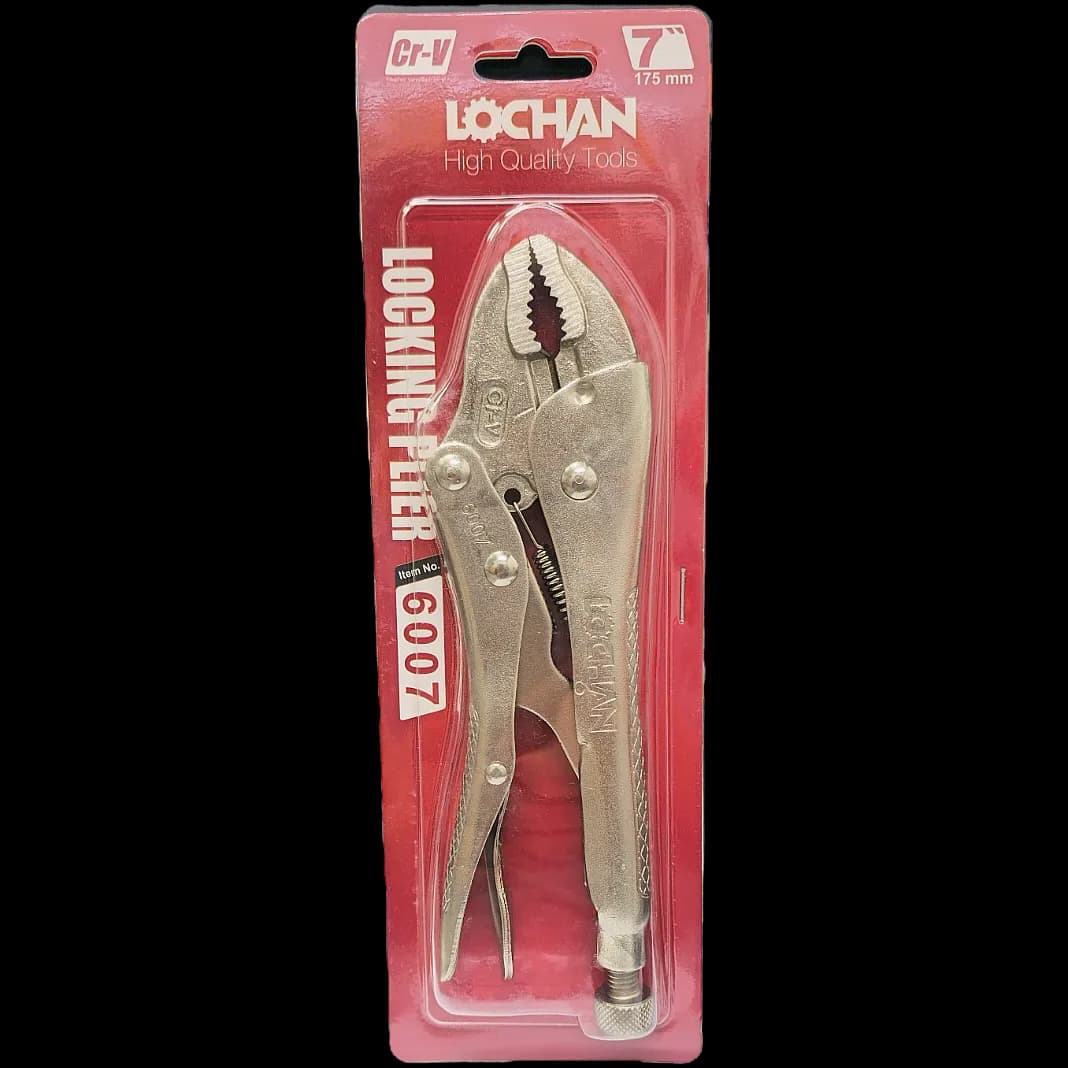 انبر قفلی 7 اینچ کروم وانادیوم 6007 LOCHAN