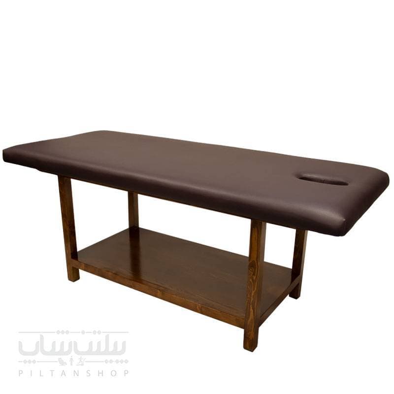تخت فیشیال و ماساژ پایه ثابت چوبی ریلکس Relax Facial szf h10 — تصویر ۶