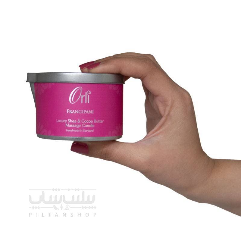 شمع ماساژ اورلی بوته یاسمن Orli Frangipani 160g — تصویر ۵