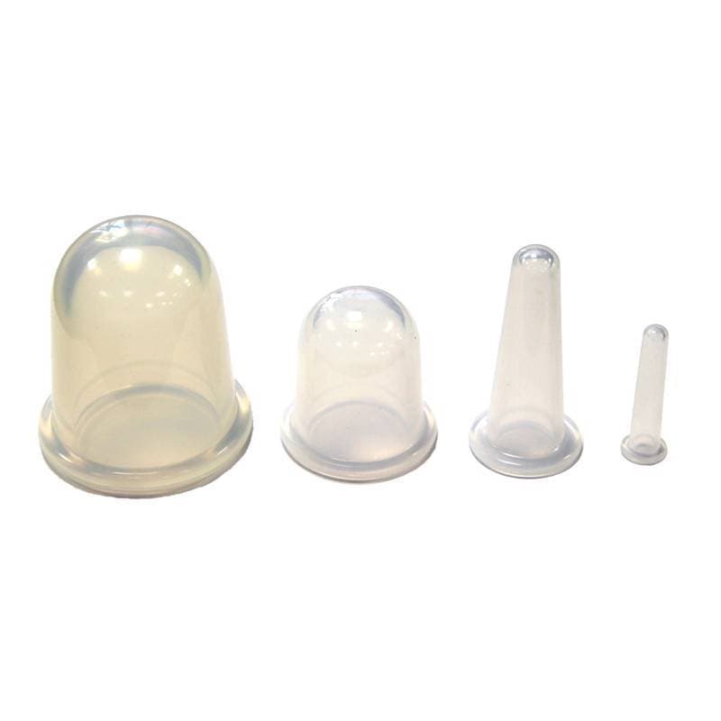 بادکش سیلیکونی 4 عددی silicone cupping massage — تصویر ۵
