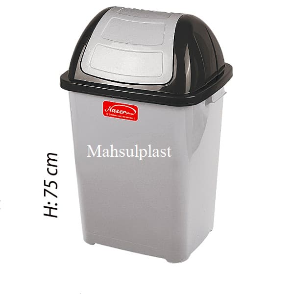 سطل 120لیتری با درب بادبزنی ناصر — تصویر ۲