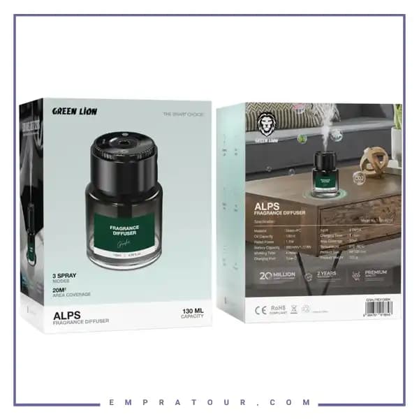 خوشبوکننده هوا 130میل گرین لاین GNALFRDI130BK — تصویر ۱۱