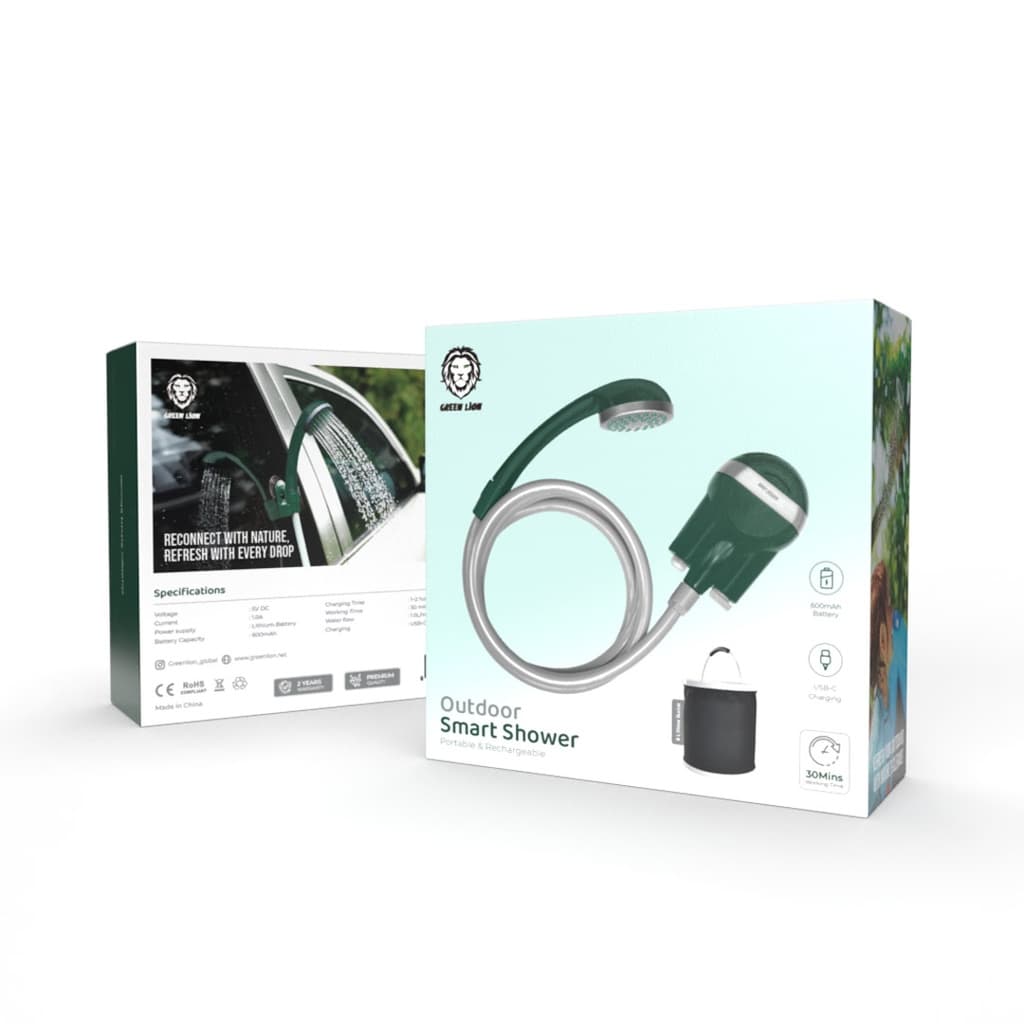 دوش سفری گرین لاین Green Lion Outdoor Smart Shower — تصویر ۴