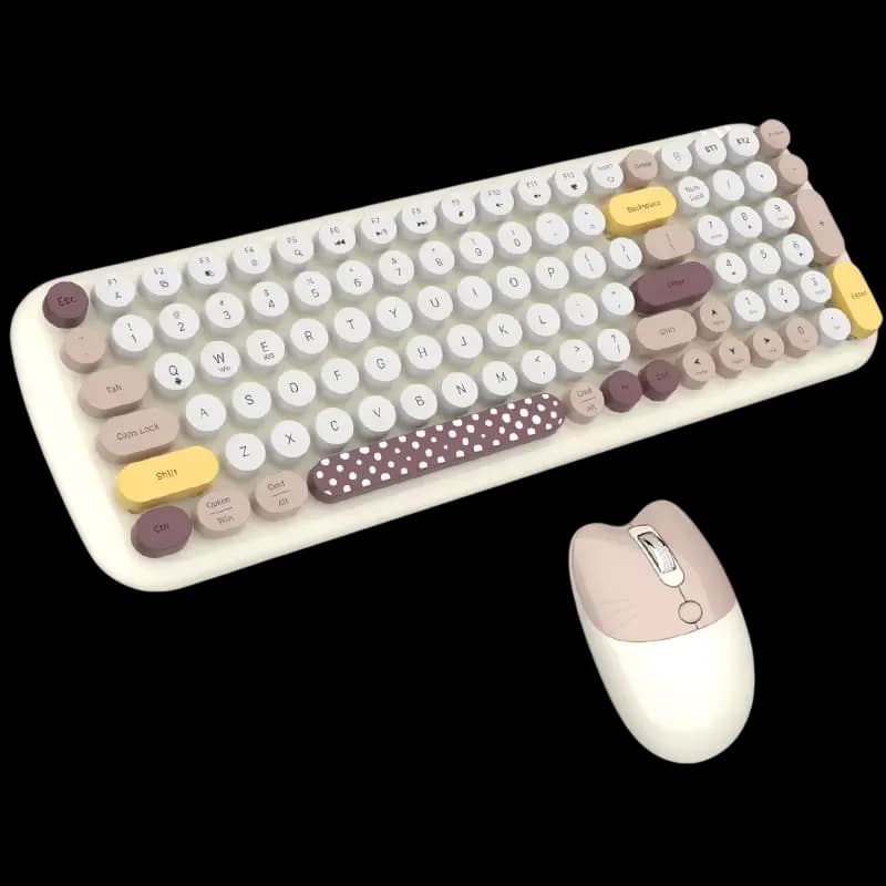 ست موس و کیبورد فانتزی دوحالته کوتسی Coteci 84023 Dual