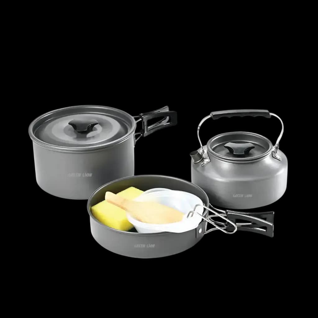 ست 7 تیکه ظروف کمپینگ گرین لاین GN7N1COOKBK — تصویر ۵