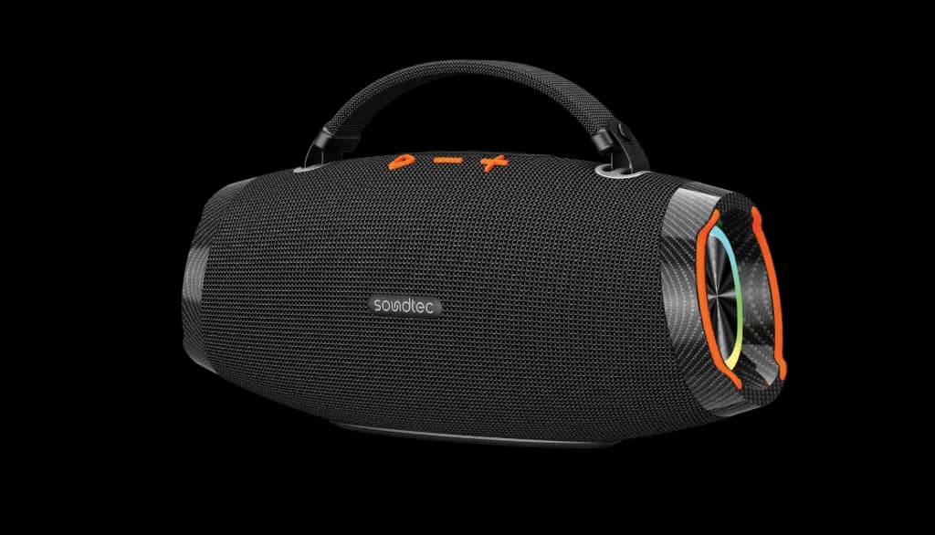 اسپیکر بلوتوثی پرودو Porodo Soundtec 60W R.M.S &100W MAX — تصویر ۹