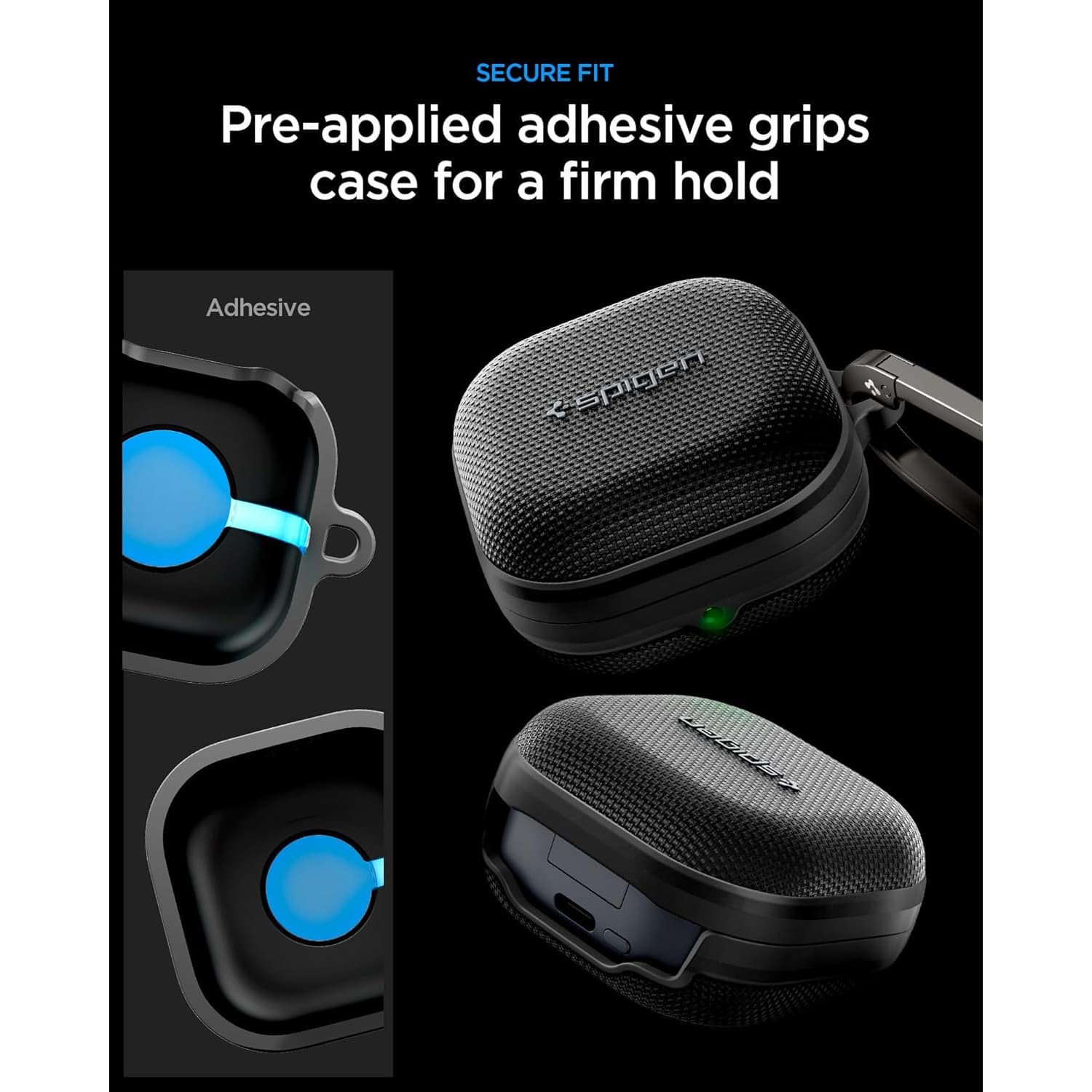 کاور اسپیگن مدل Classic Fit هدفون بی سیم سامسونگ Galaxy Buds 4 Pro / Buds 4 — تصویر ۶