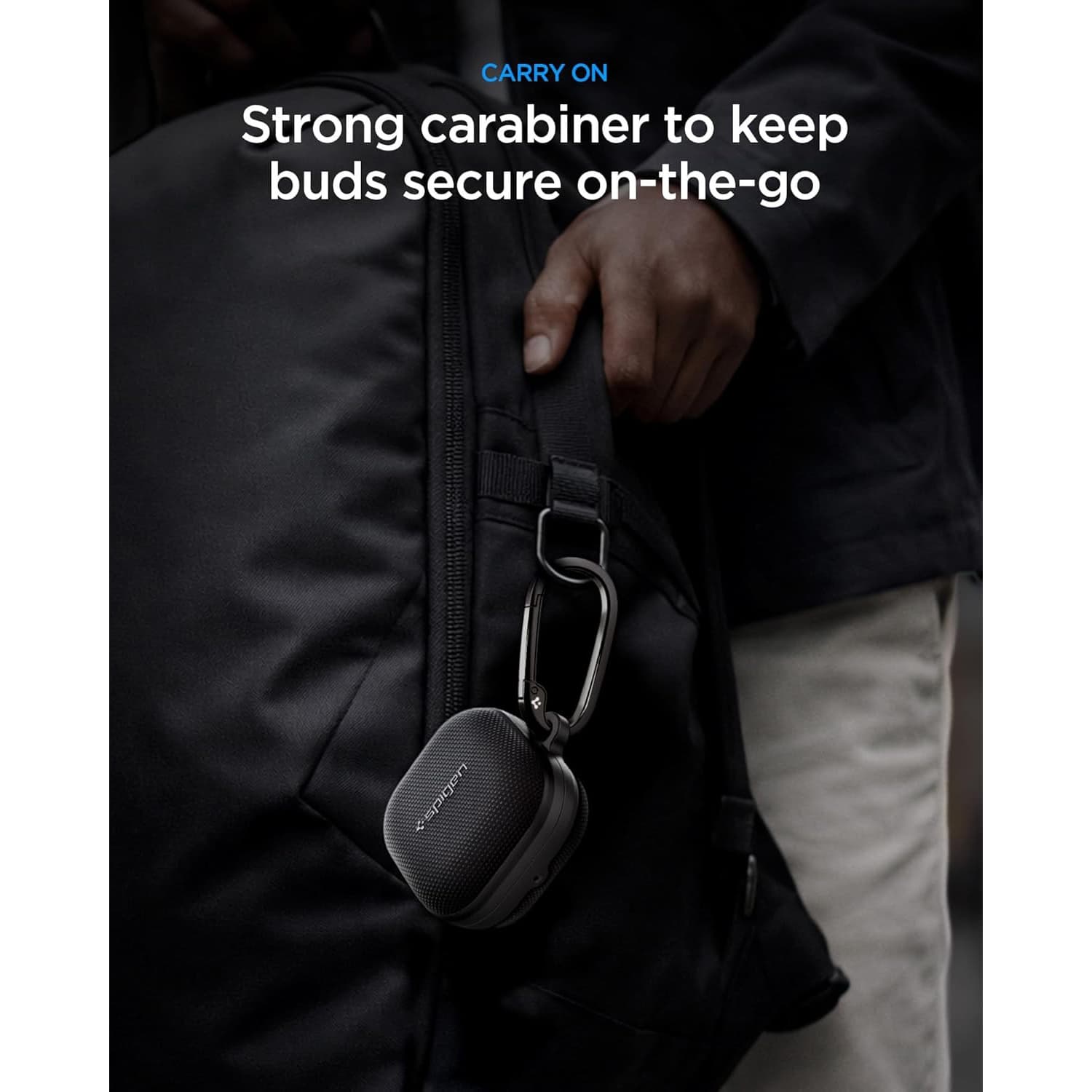 کاور اسپیگن مدل Classic Fit هدفون بی سیم سامسونگ Galaxy Buds 4 Pro / Buds 4 — تصویر ۸
