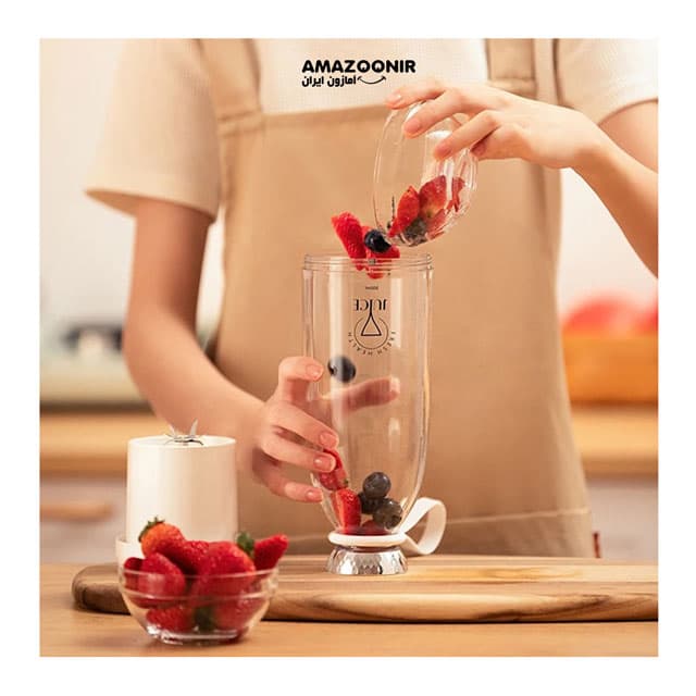 مخلوط کن قابل حمل Fresh Juice مدل FH500ML — تصویر ۶