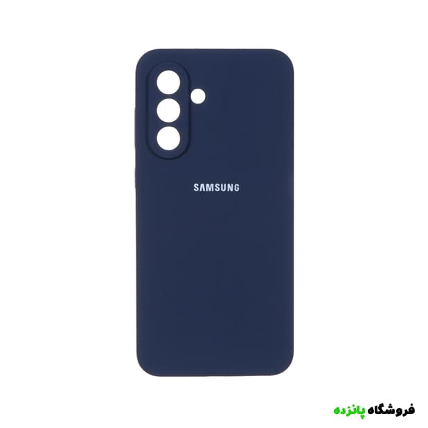قاب سیلیکونی اورجینال سامسونگ A36 5G محافظ لنزدار – سرمه ای — تصویر ۳