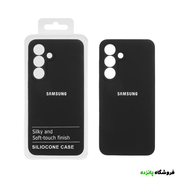 قاب سیلیکونی اورجینال سامسونگ S25 FE محافظ لنزدار – مشکی — تصویر ۳