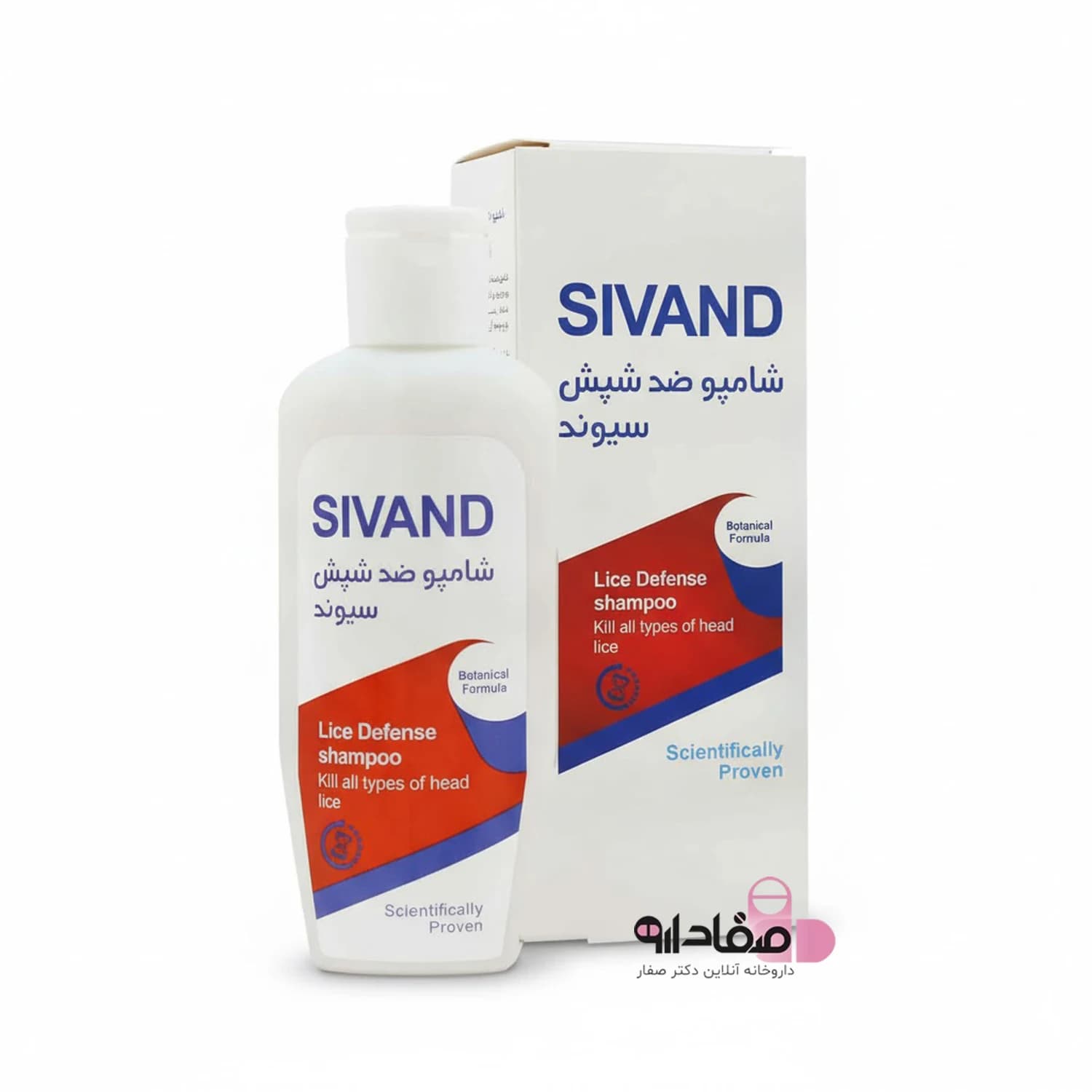شامپو ضد شپش سیوند 120 میلی‌ لیتر | Sivand Lice Defense Shampoo — تصویر ۲