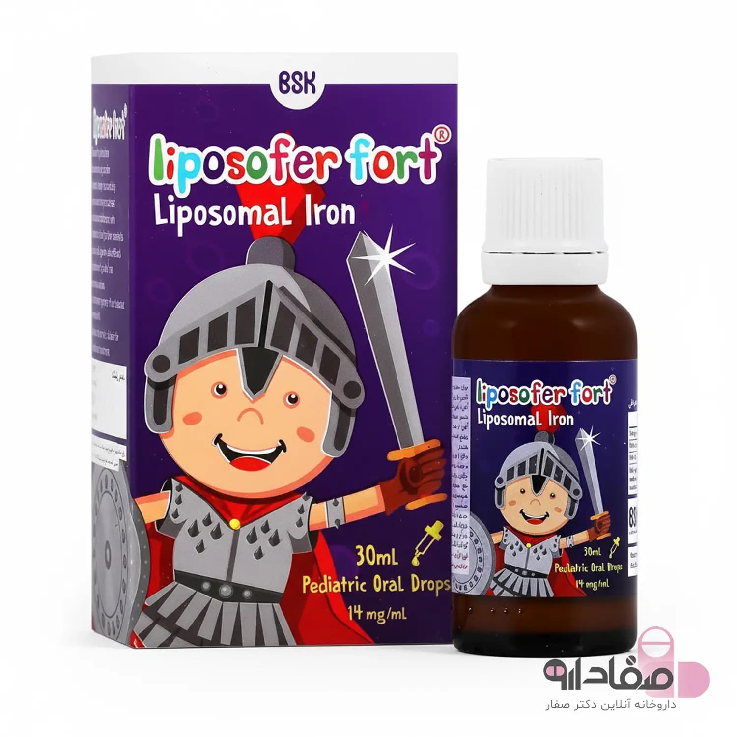 قطره آهن لیپوزوفر فورت 30 میلی لیتر | Liposofer Fort