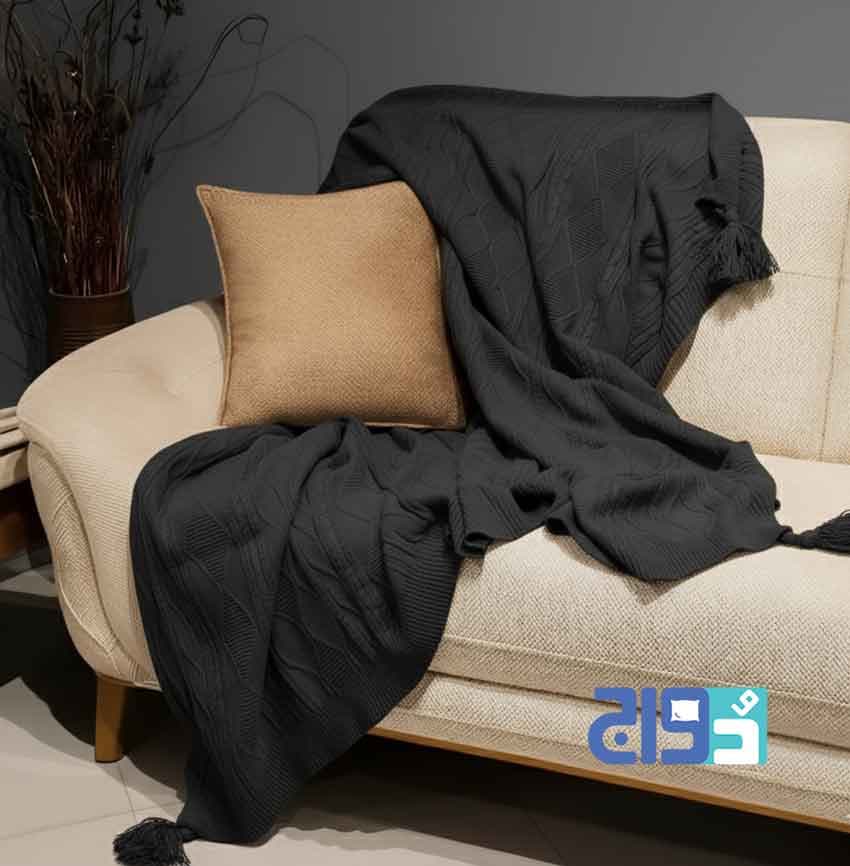 شال مبل مخمل مدل لونا (در ۶رنگ) کد 140409011 — تصویر ۶