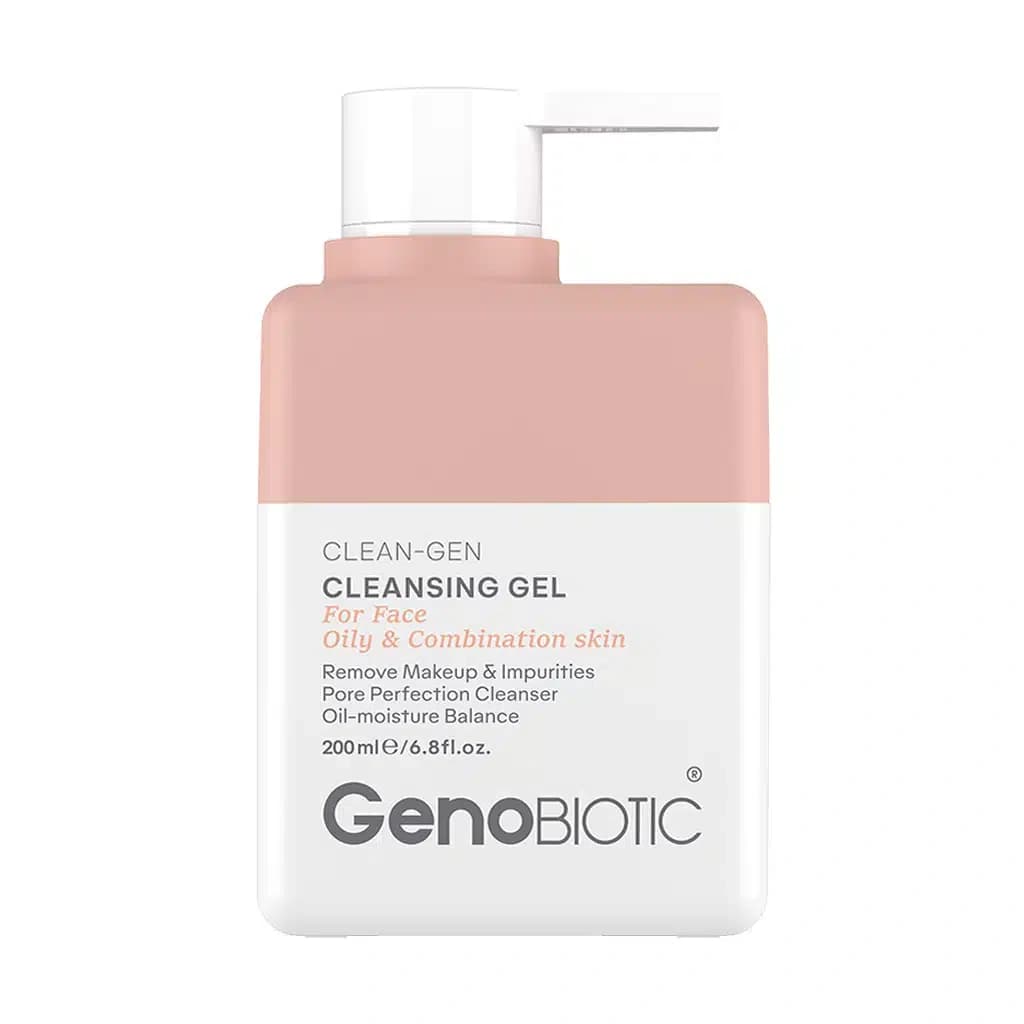 ژل شستشوی صورت ژنوبایوتیک پوست چرب ۲۰۰ میلی لیتر | Geno Biotic Oily Skin Facial Cleansing Gel 200ml — تصویر ۲