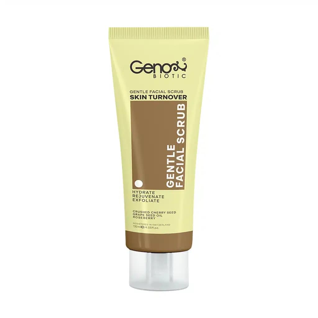 اسکراب ملایم صورت ژنوبایوتیک ۱۲۰ میلی‌لیتر | Genobiotic Gentle Facial Scrub 120 ml