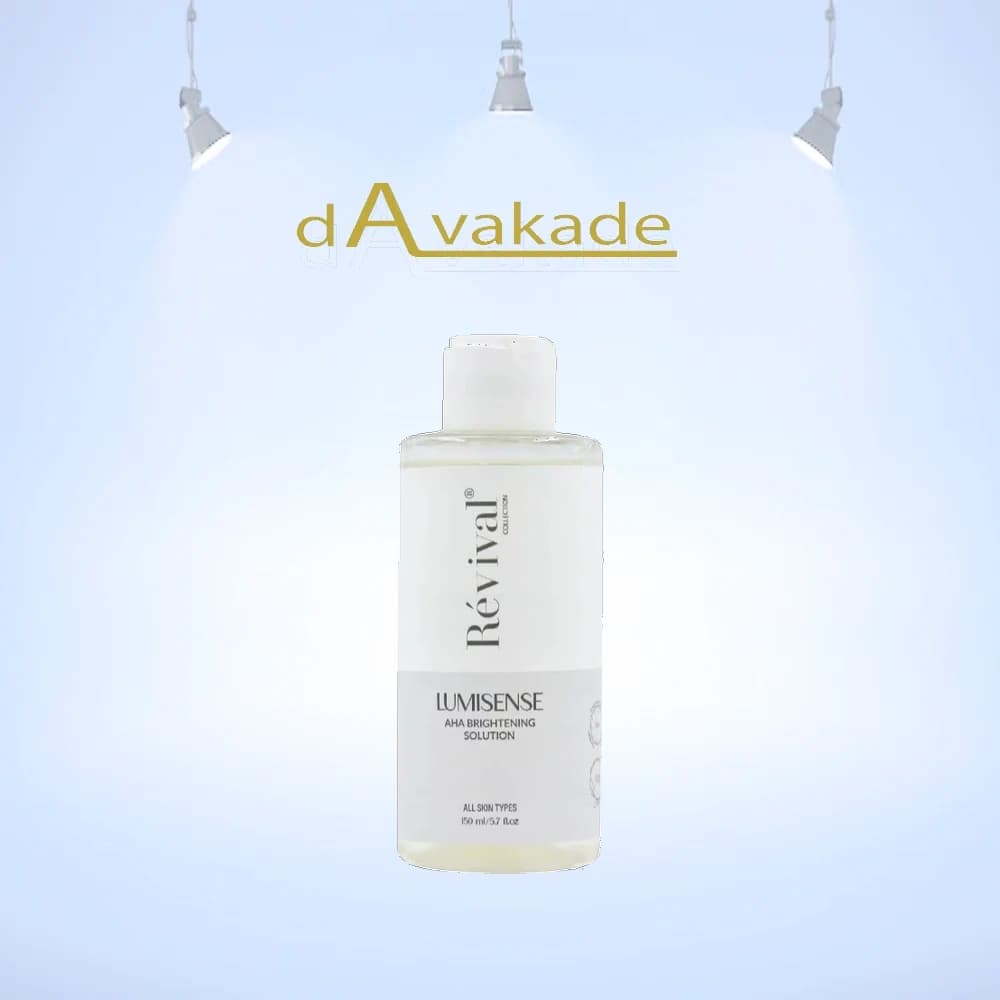 REVIVAL محلول روشن کننده پوست حاوی آلفا هیدروکسی اسید 150ML — تصویر ۳
