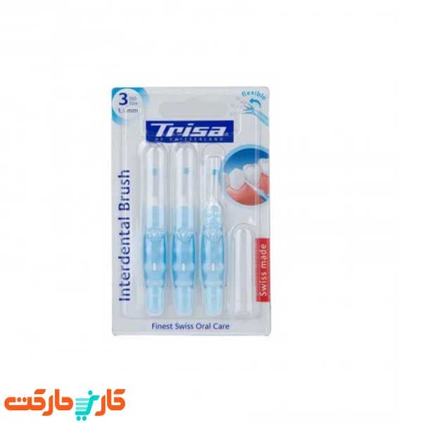ست براش بین دندانی ۱٫۱ میلیمتری سایز 3 تریزا triasa