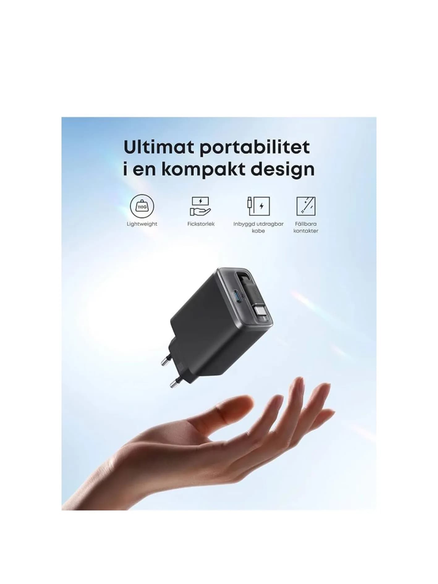 شارژر 35 وات انکر Anker USB-C Charger 35W مدل A2658 — تصویر ۵