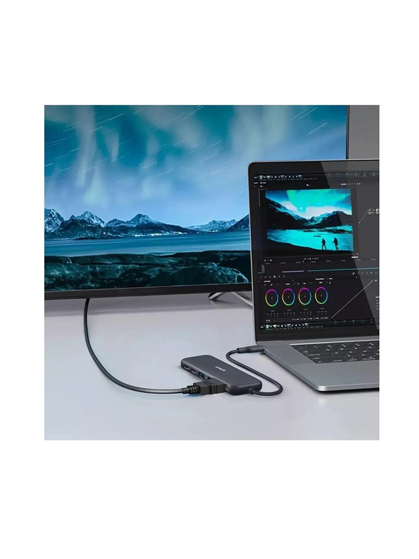 هاب 5 پورت USB-C انکر مدل A8355H11 Anker 332 — تصویر ۵