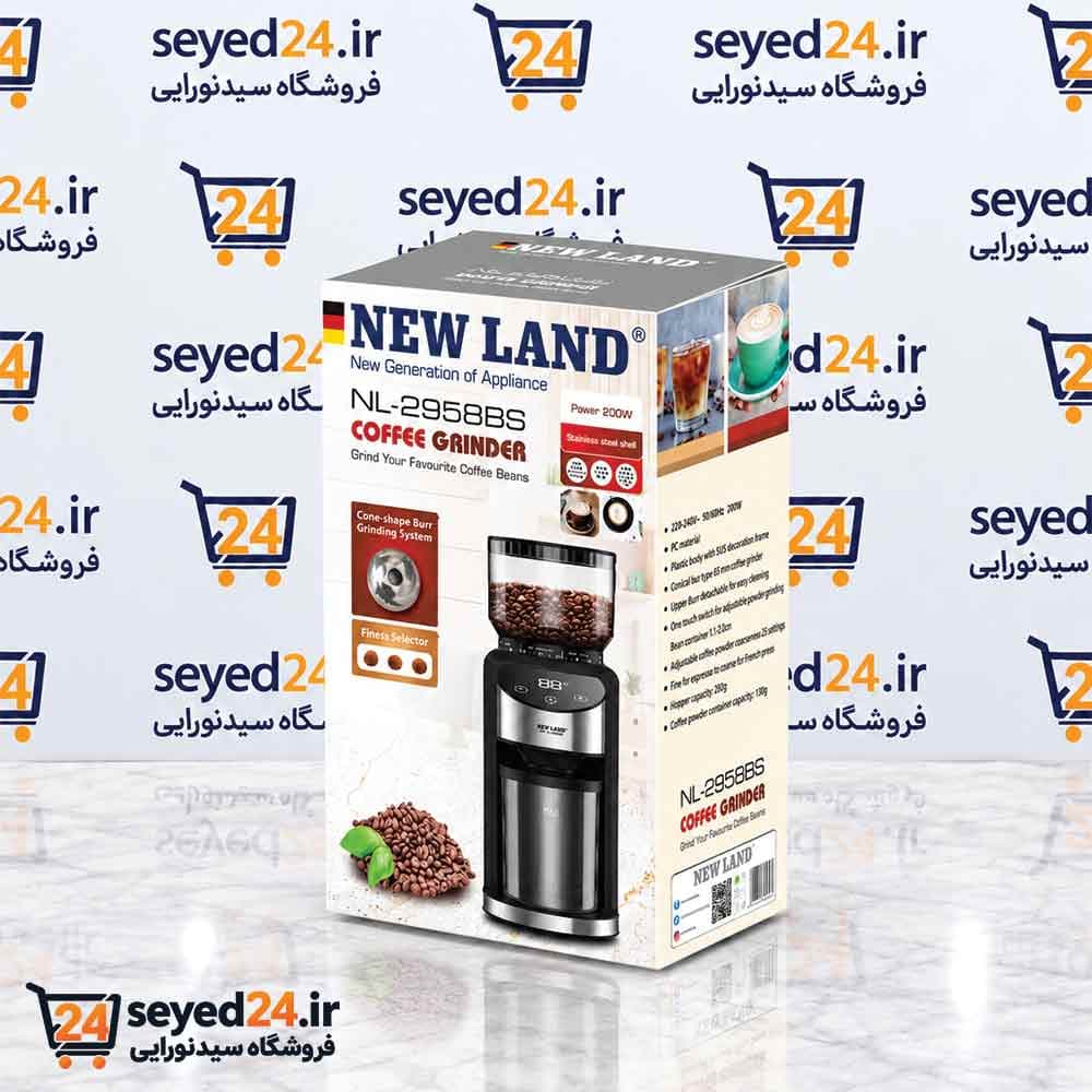 آسیاب قهوه نیولند مدل NL-2958BS — تصویر ۲