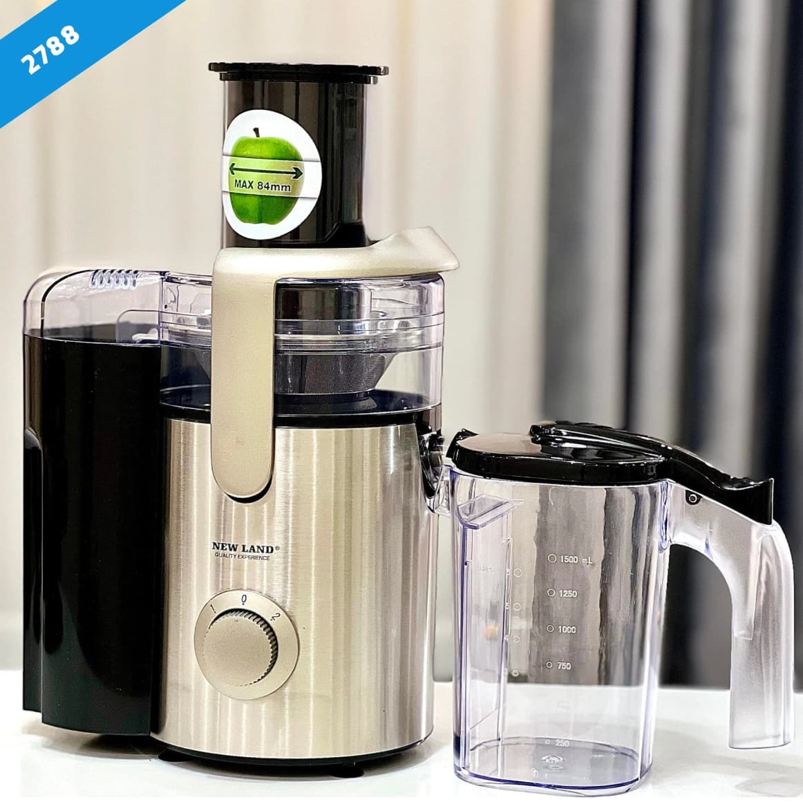 آبمیوه گیر تک کاره نیولند مدل ‎NL-2788BS — تصویر ۳