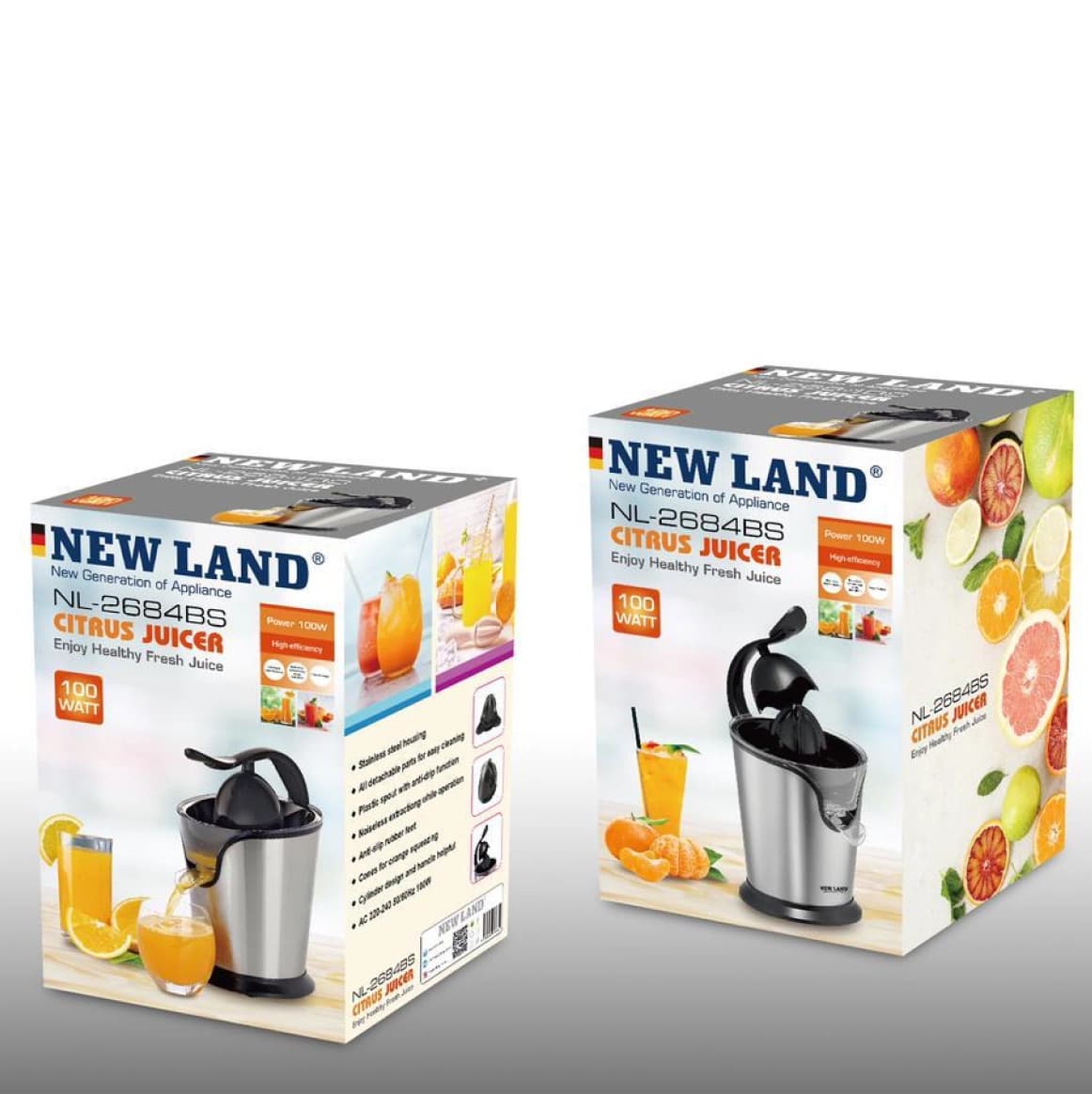 آب پرتقال گیر نیولند مدل NL-2684BS — تصویر ۸