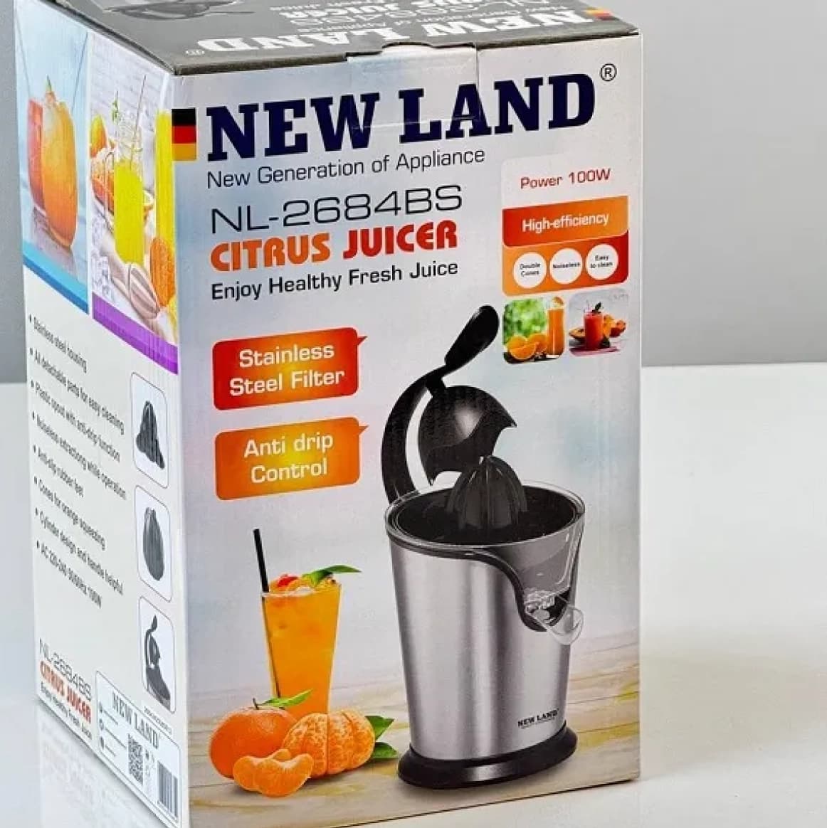 آب پرتقال گیر نیولند مدل NL-2684BS — تصویر ۶