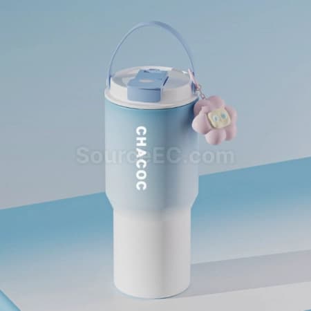 تراول ماگ فانتزی درجه یک 600 میلی لیتر مدل CHUUCO پرنس هوم کد TJ134-7-19 — تصویر ۶