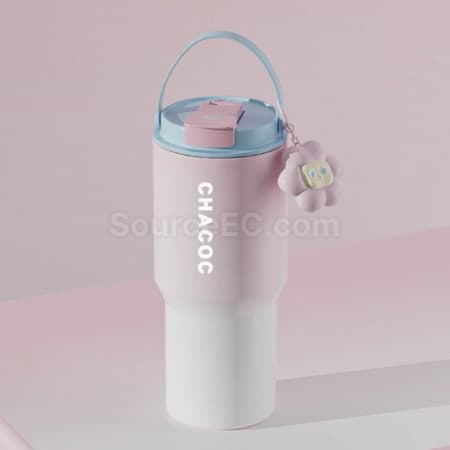 تراول ماگ فانتزی درجه یک 600 میلی لیتر مدل CHUUCO پرنس هوم کد TJ134-7-19 — تصویر ۵