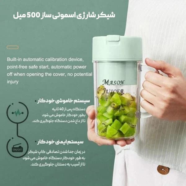 شیکر شارژی نی دار — تصویر ۲