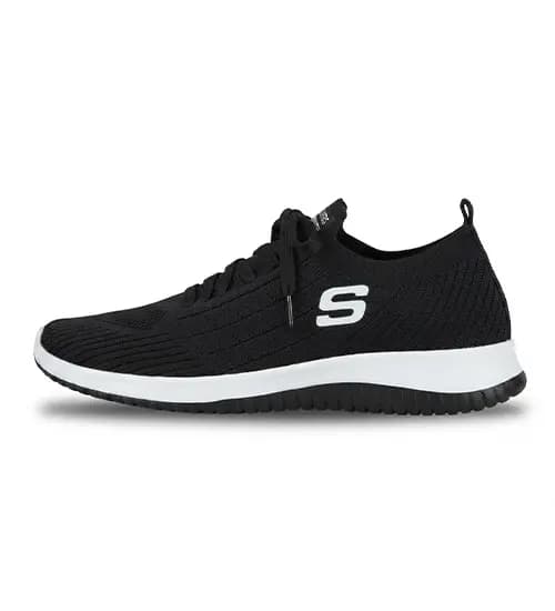 کفش مردانه روزمره بافت مشکی Skechers مدل 50709 — تصویر ۲
